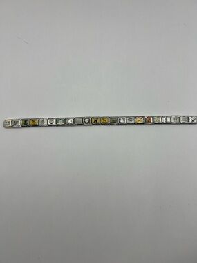 Italian Charm Bracelet Stainless Enamel Links UBERRY Ciao Italia Diva Mart Blinq